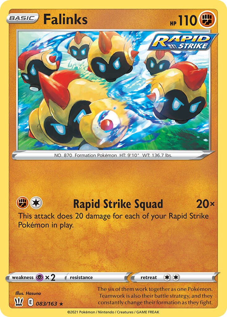 Falinks 083/183 — Battle Styles (English Pokémon TCG card)