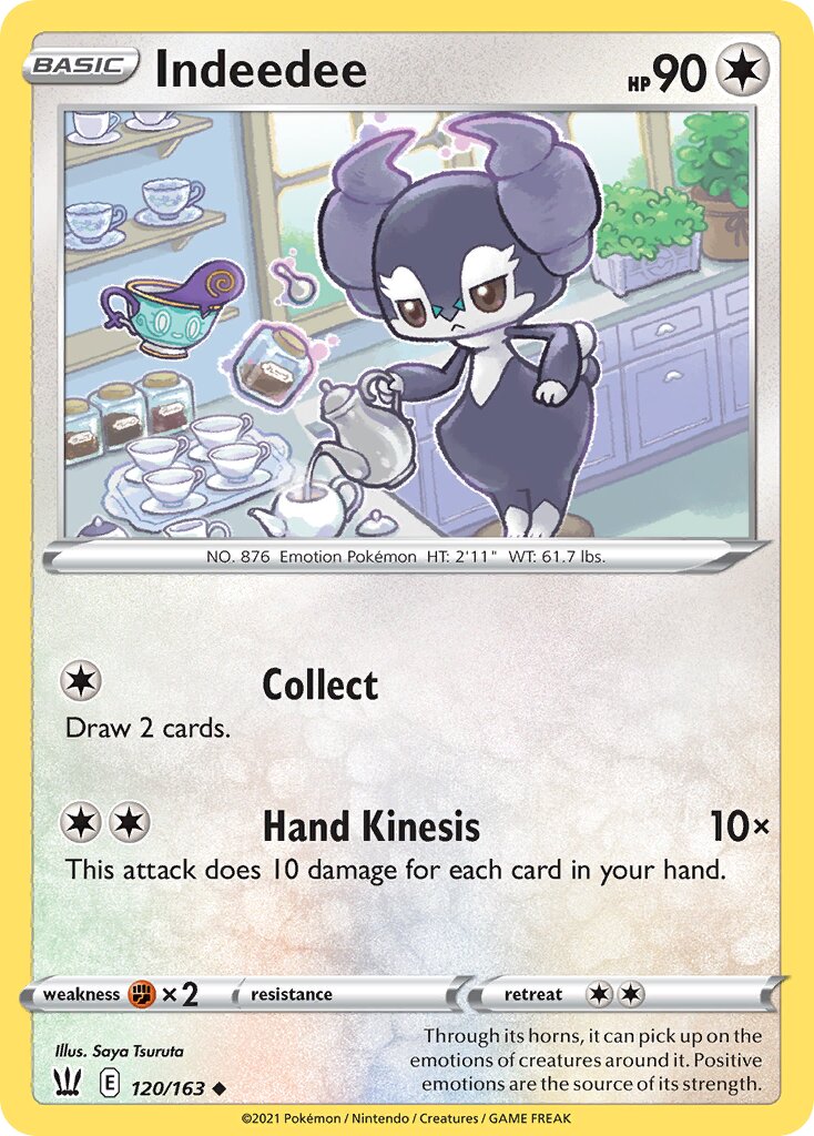Indeedee 120/183 — Battle Styles (English Pokémon TCG card)