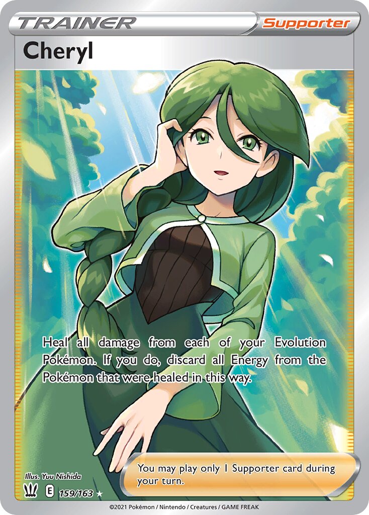 Cheryl 159/183 — Battle Styles (English Pokémon TCG card)