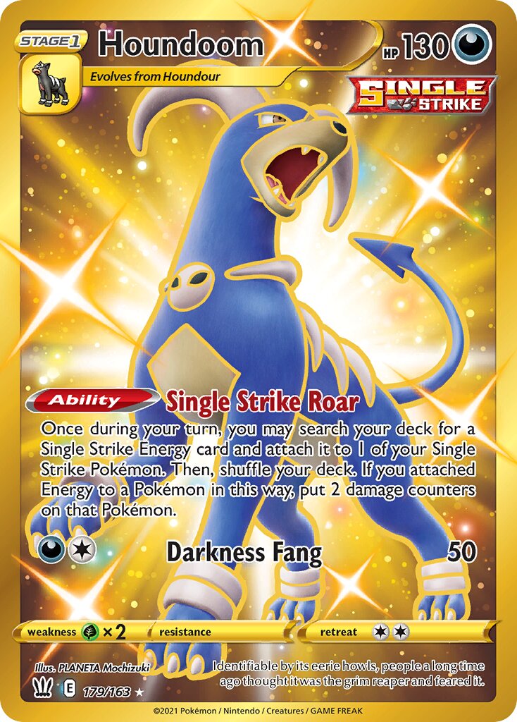 Houndoom 179/183 — Battle Styles (English Pokémon TCG card)