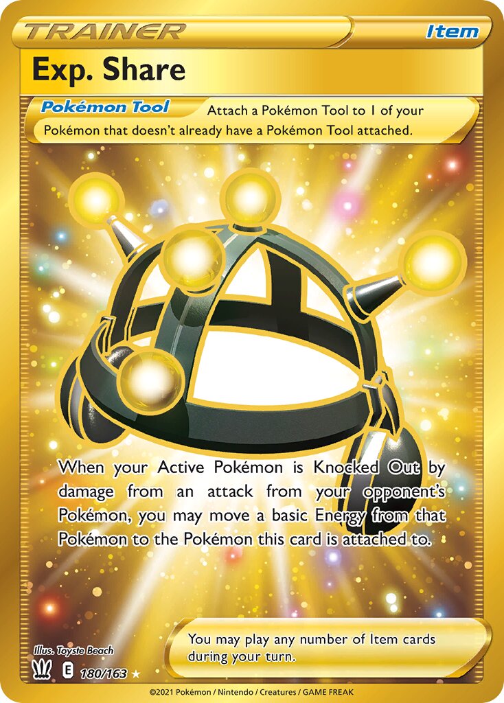 Exp. Share 180/183 — Battle Styles (English Pokémon TCG card)
