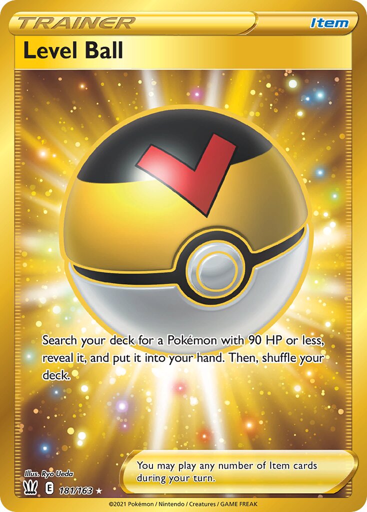 Level Ball 181/183 — Battle Styles (English Pokémon TCG card)