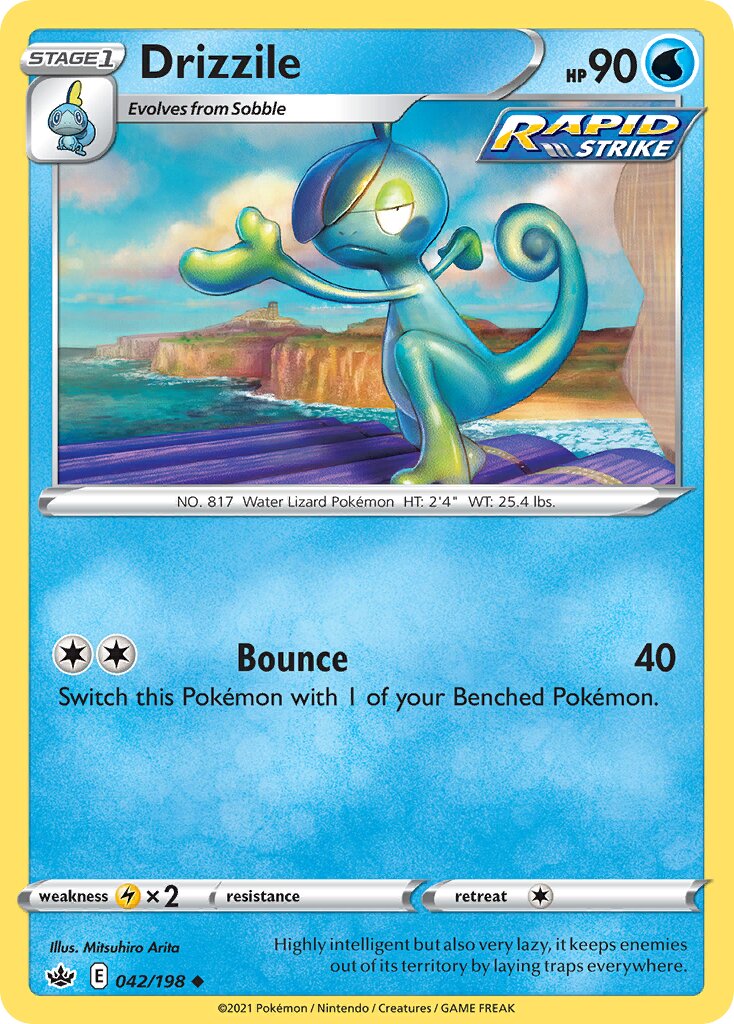 Drizzile 042/233 — Chilling Reign (English Pokémon TCG card)