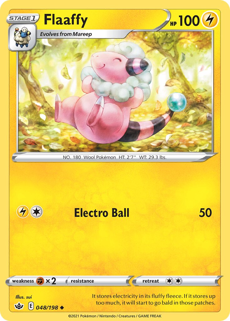 Flaaffy 048/233 — Chilling Reign (English Pokémon TCG card)