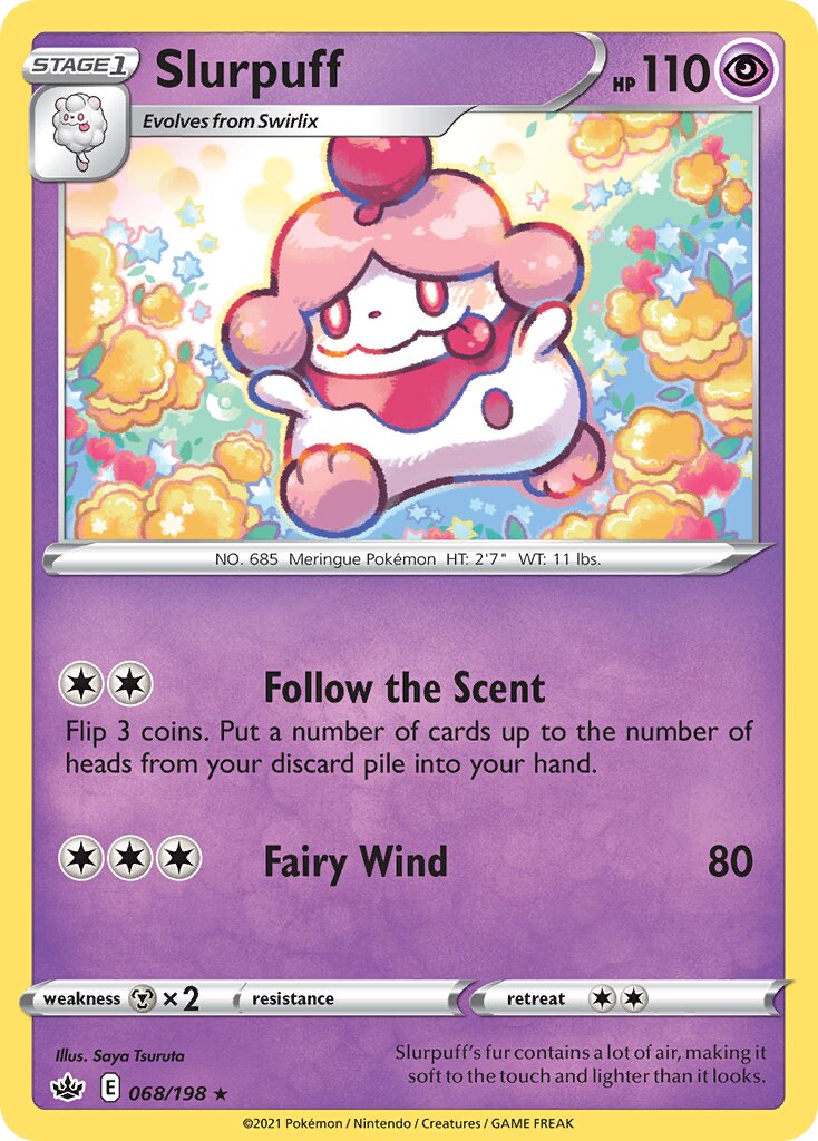 Slurpuff 068/233 — Chilling Reign (English Pokémon TCG card)