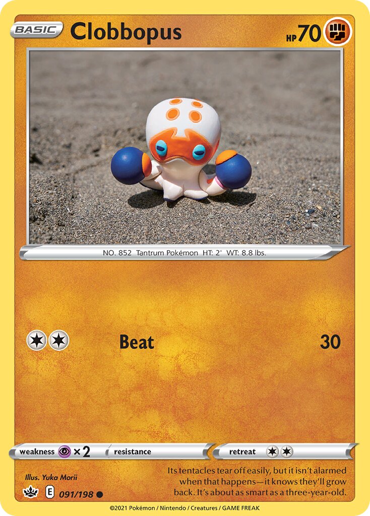 Clobbopus 091/233 — Chilling Reign (English Pokémon TCG card)