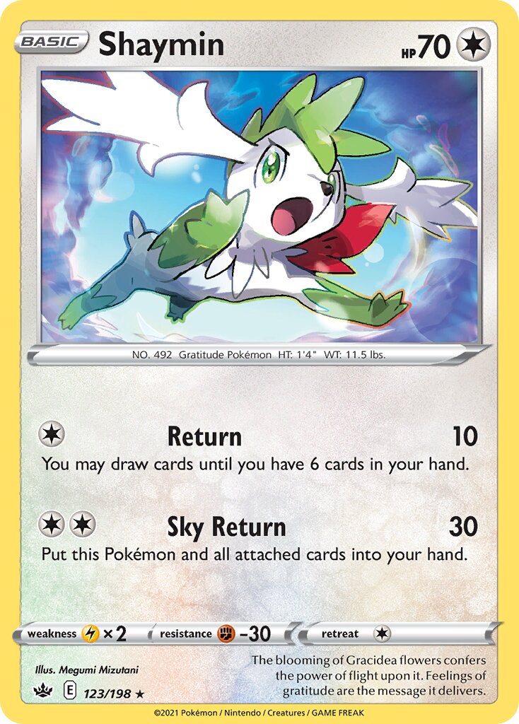 Shaymin 123/233 — Chilling Reign (English Pokémon TCG card)