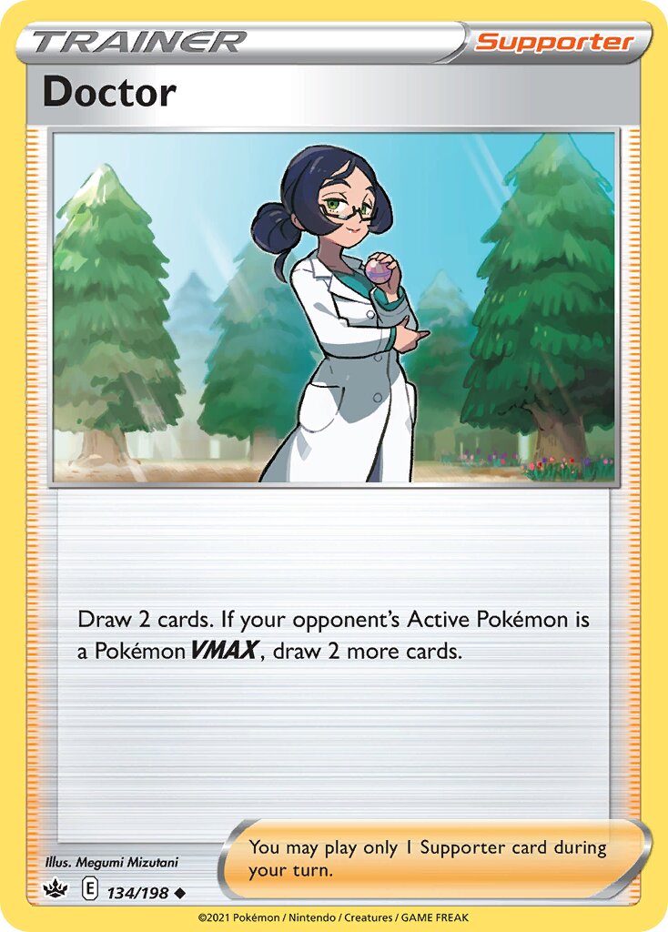 Doctor 134/233 — Chilling Reign (English Pokémon TCG card)