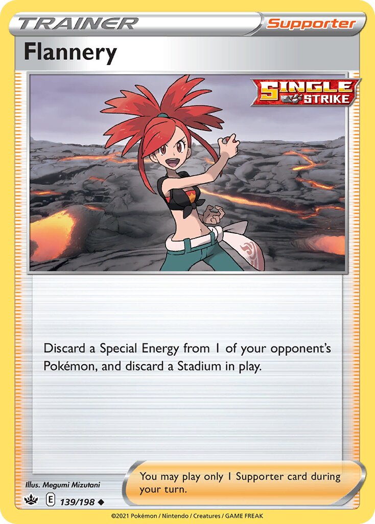 Flannery 139/233 — Chilling Reign (English Pokémon TCG card)
