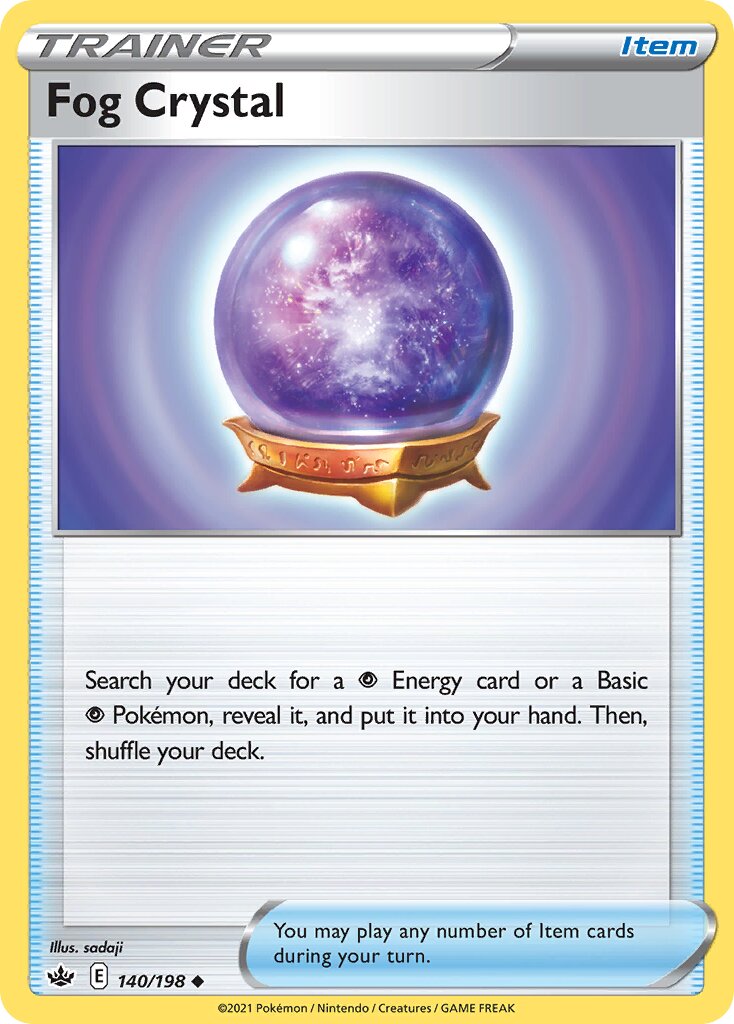 Fog Crystal 140/233 — Chilling Reign (English Pokémon TCG card)