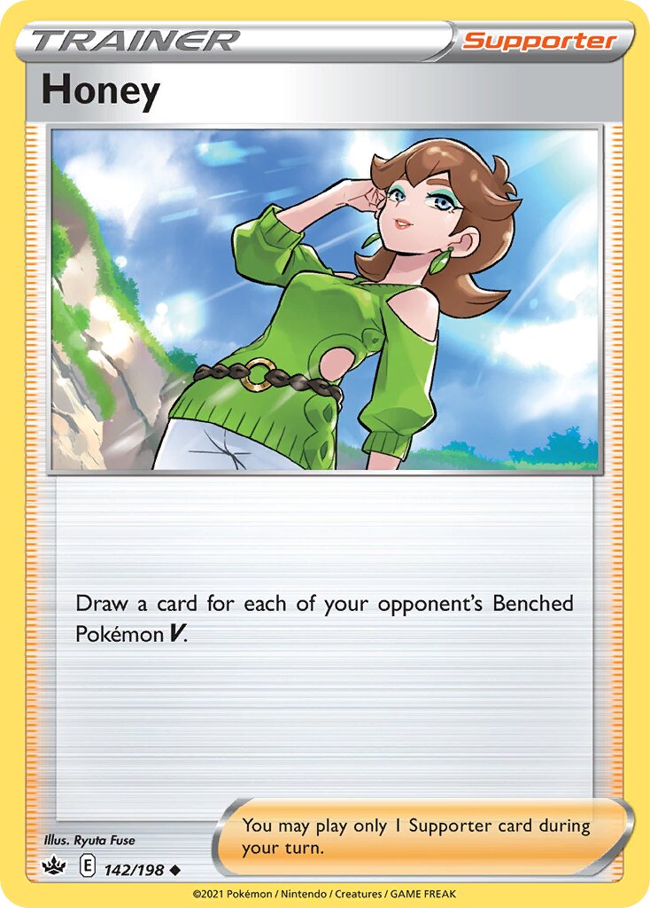 Honey 142/233 — Chilling Reign (English Pokémon TCG card)