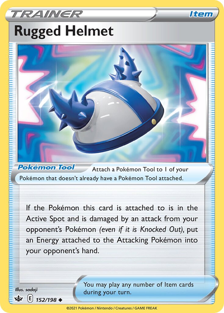 Rugged Helmet 152/233 — Chilling Reign (English Pokémon TCG card)