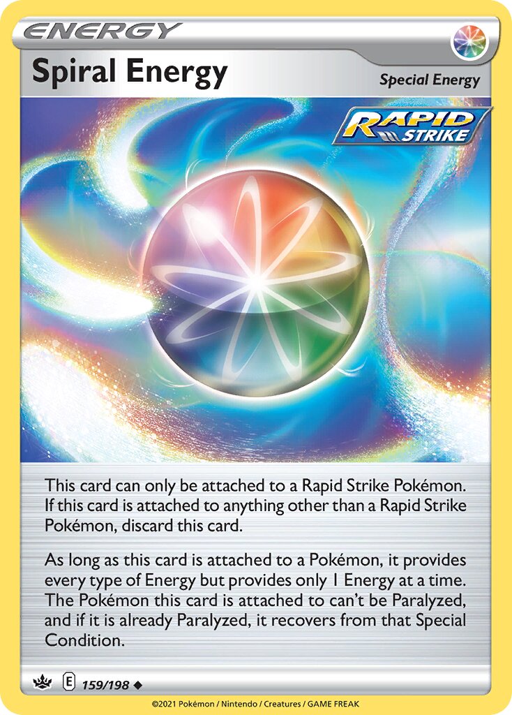 Spiral Energy 159/233 — Chilling Reign (English Pokémon TCG card)
