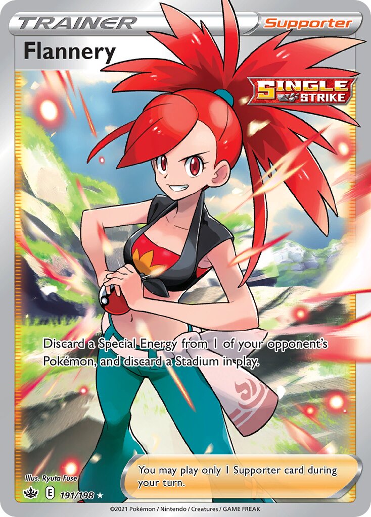 Flannery 191/233 — Chilling Reign (English Pokémon TCG card)