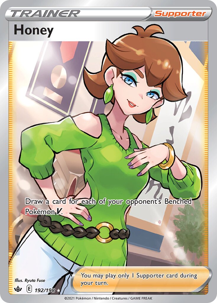Honey 192/233 — Chilling Reign (English Pokémon TCG card)