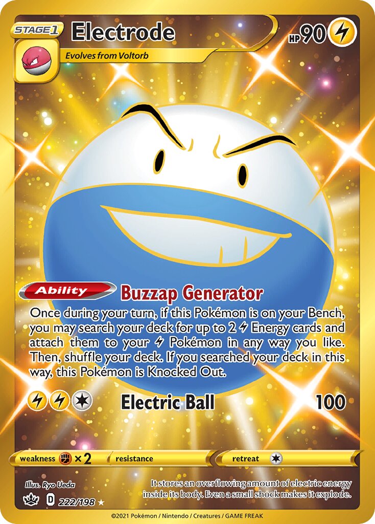 Electrode 222/233 — Chilling Reign (English Pokémon TCG card)