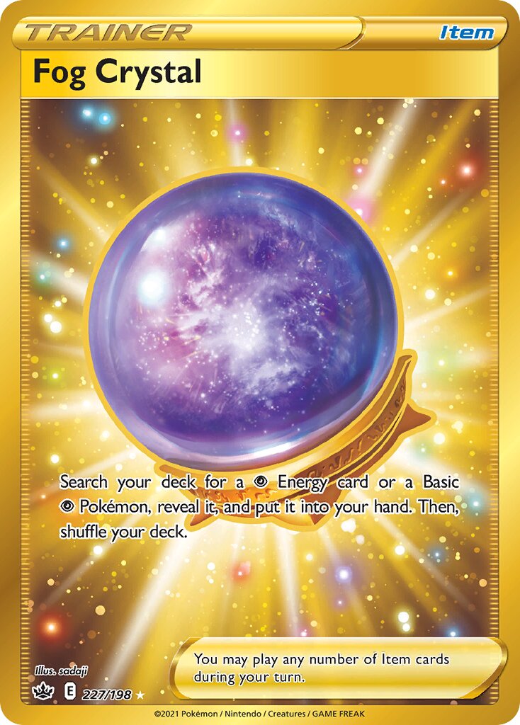 Fog Crystal 227/233 — Chilling Reign (English Pokémon TCG card)