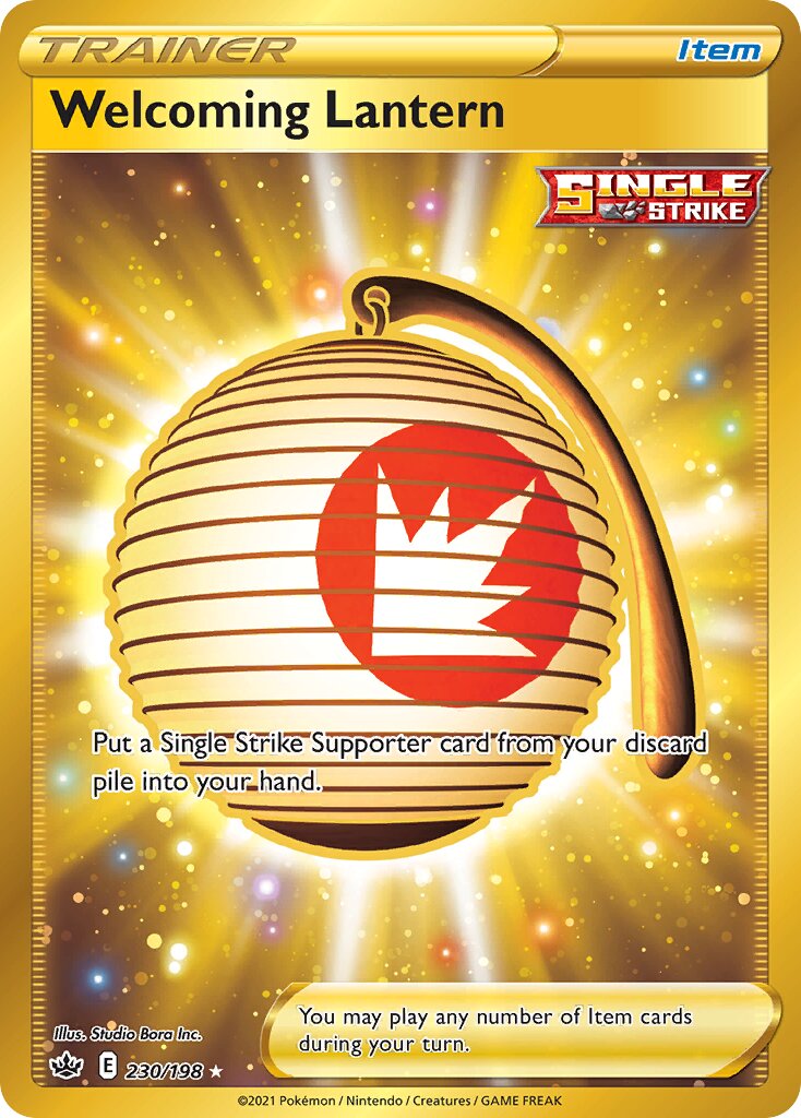 Welcoming Lantern 230/233 — Chilling Reign (English Pokémon TCG card)
