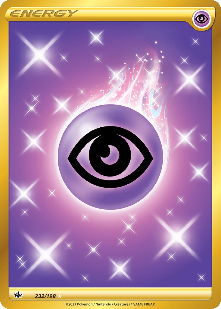 Psychic Energy 232/233 — Chilling Reign (English Pokémon TCG card)