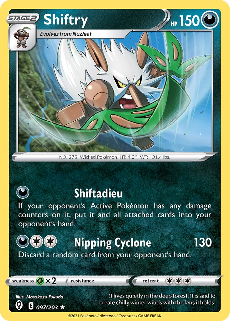 Shiftry 097/237 — Evolving Skies (English Pokémon TCG card)