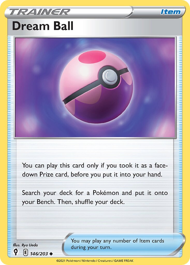 Dream Ball 146/237 — Evolving Skies (English Pokémon TCG card)