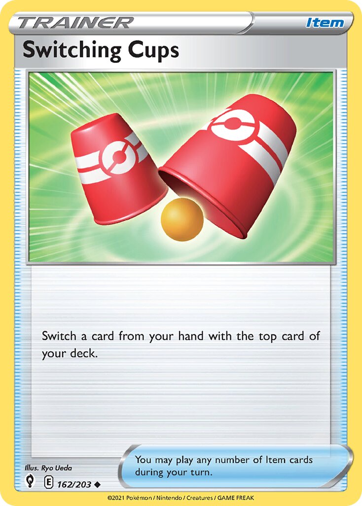 Switching Cups 162/237 — Evolving Skies (English Pokémon TCG card)