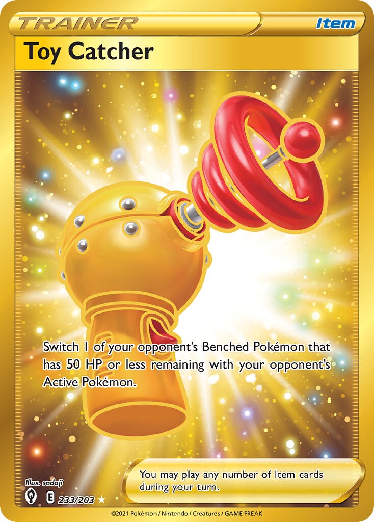 Toy Catcher 233/237 — Evolving Skies (English Pokémon TCG card)