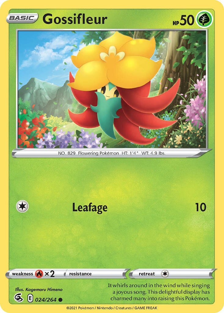 Gossifleur 024/284 — Fusion Strike (English Pokémon TCG card)