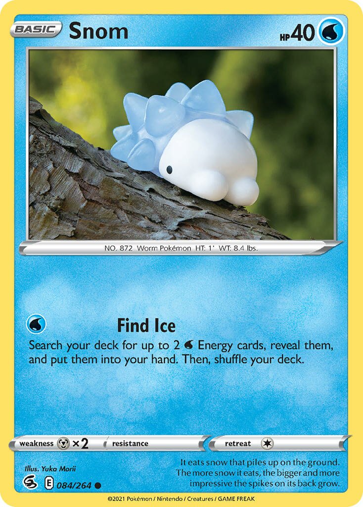 Snom 084/284 — Fusion Strike (English Pokémon TCG card)