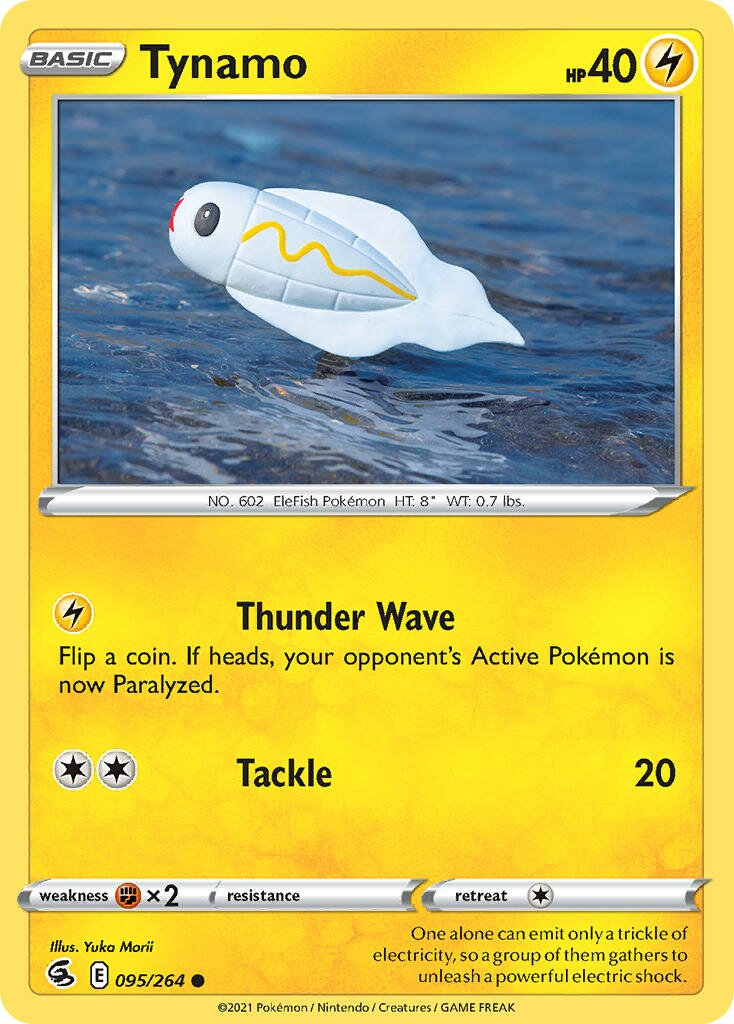 Tynamo 095/284 — Fusion Strike (English Pokémon TCG card)