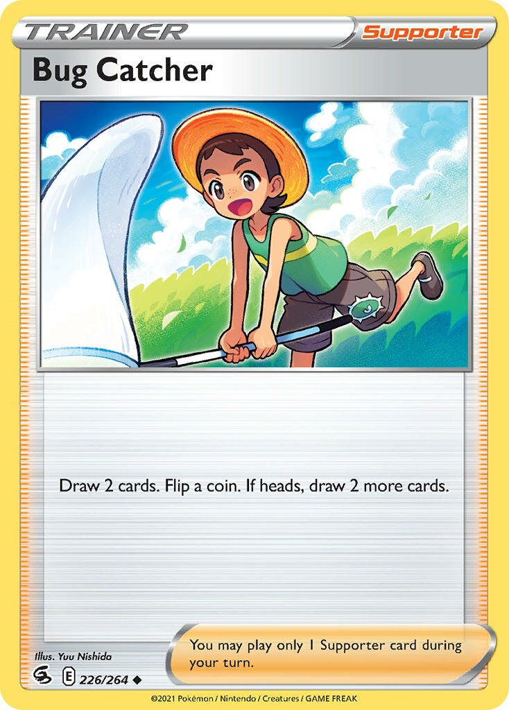 Bug Catcher 226/284 — Fusion Strike (English Pokémon TCG card)
