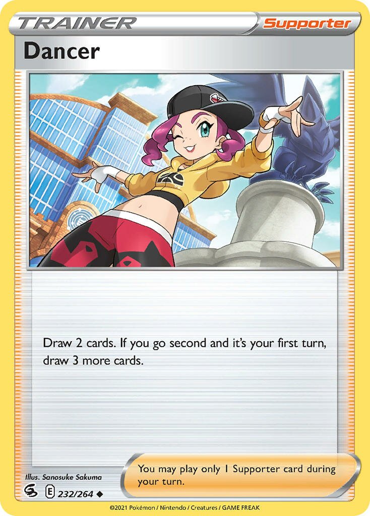 Dancer 232/284 — Fusion Strike (English Pokémon TCG card)