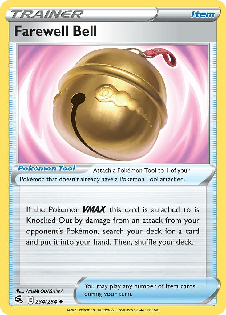 Farewell Bell 234/284 — Fusion Strike (English Pokémon TCG card)
