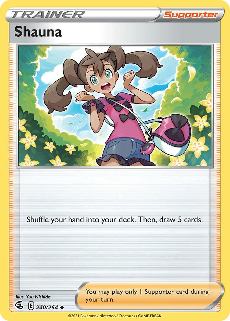 Shauna 240/284 — Fusion Strike (English Pokémon TCG card)