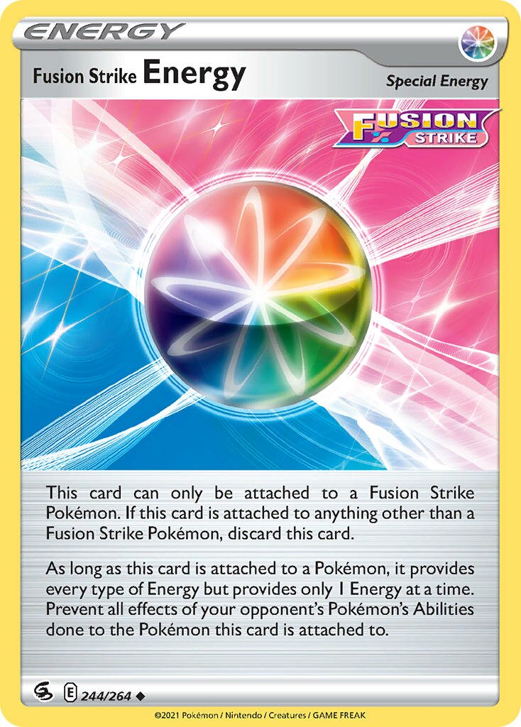 Fusion Strike Energy 244/284 — Fusion Strike (English Pokémon TCG card)