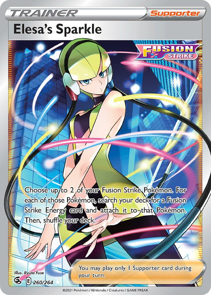 Elesa's Sparkle 260/284 — Fusion Strike (English Pokémon TCG card)