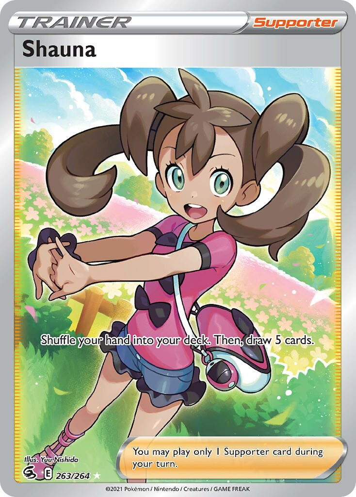 Shauna 263/284 — Fusion Strike (English Pokémon TCG card)