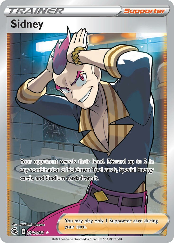 Sidney 264/284 — Fusion Strike (English Pokémon TCG card)