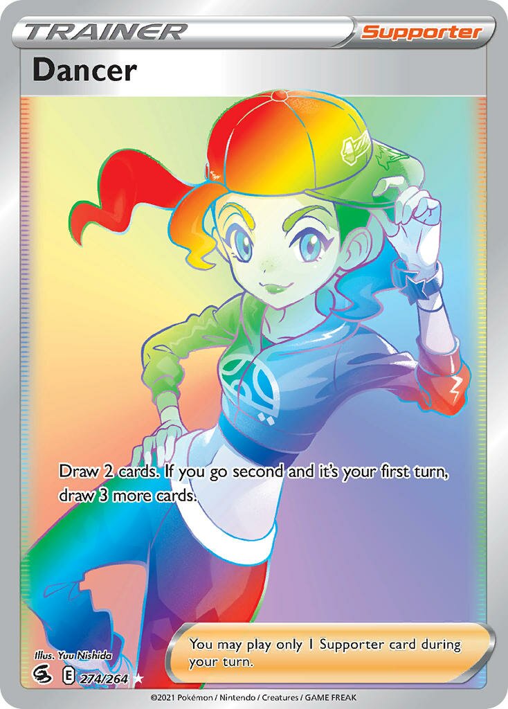 Dancer 274/284 — Fusion Strike (English Pokémon TCG card)