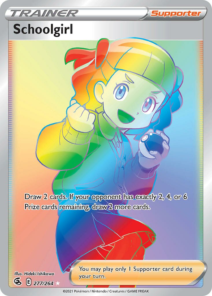 Schoolgirl 277/284 — Fusion Strike (English Pokémon TCG card)