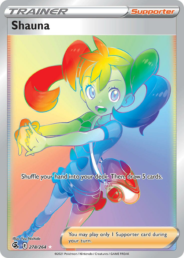 Shauna 278/284 — Fusion Strike (English Pokémon TCG card)