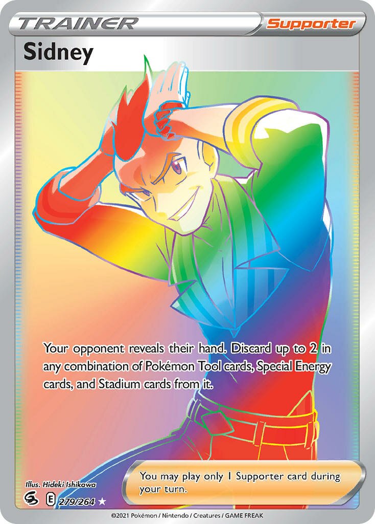 Sidney 279/284 — Fusion Strike (English Pokémon TCG card)