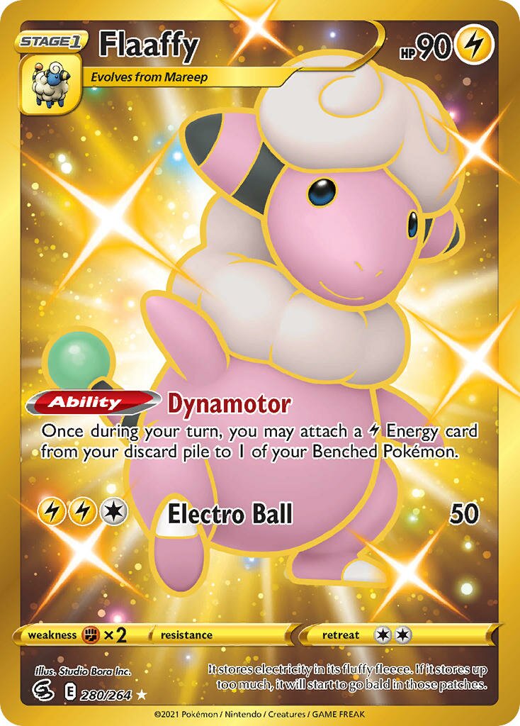 Flaaffy 280/284 — Fusion Strike (English Pokémon TCG card)