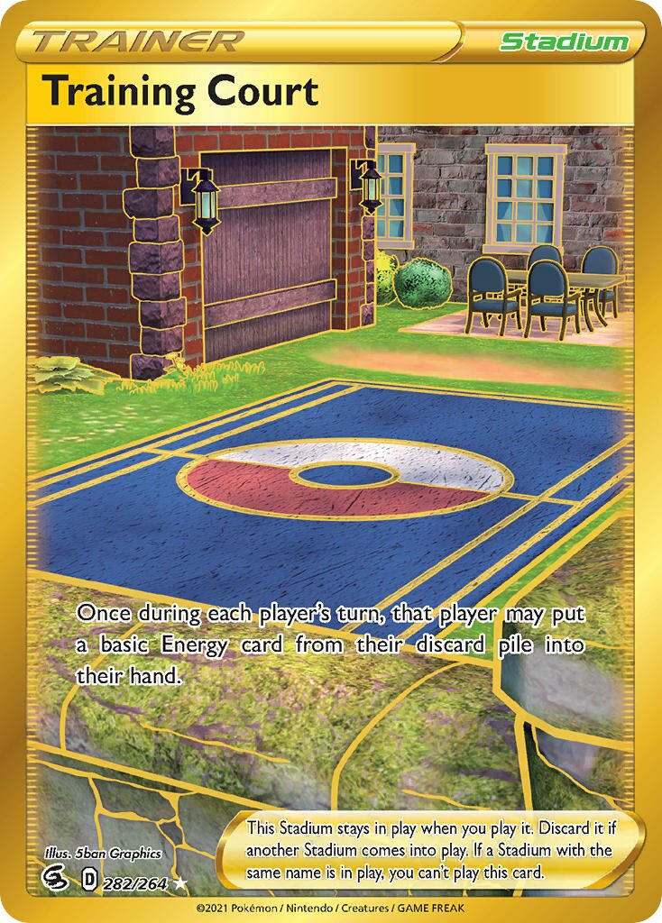Training Court 282/284 — Fusion Strike (English Pokémon TCG card)