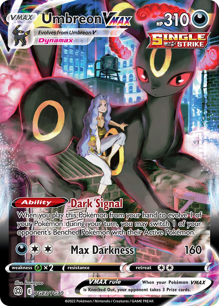 Umbreon VMAX TG23 — Brilliant Stars (English Pokémon TCG card)