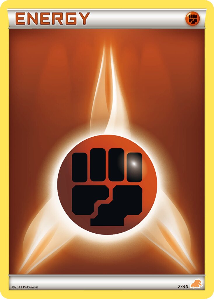 Fighting Energy 002/30 — BW trainer Kit (Excadrill) (English Pokémon TCG card)