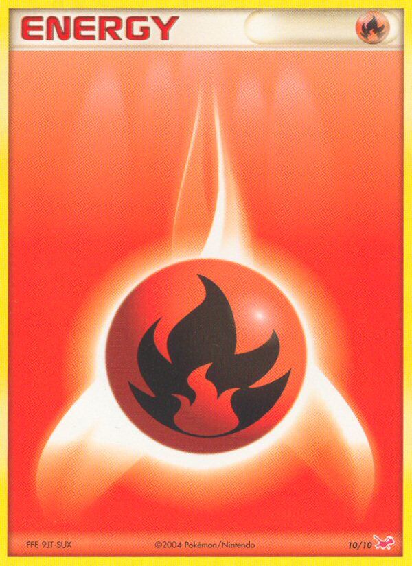 Fire Energy 010/11 — EX trainer Kit (Latias) (English Pokémon TCG card)