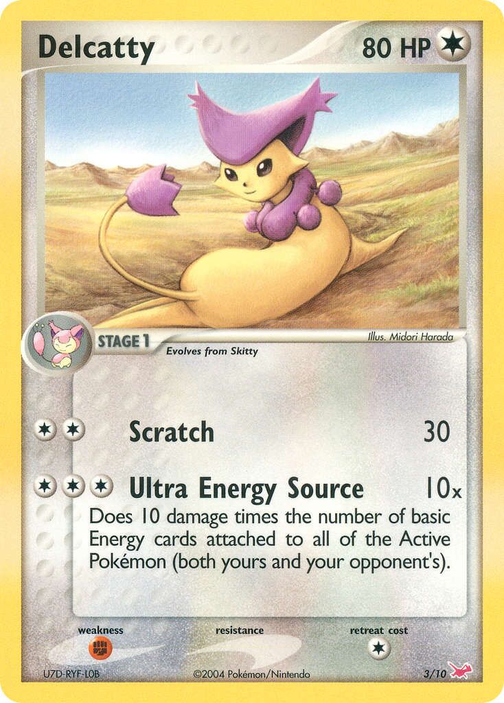 Delcatty 003/11 — EX trainer Kit (Latias) (English Pokémon TCG card)