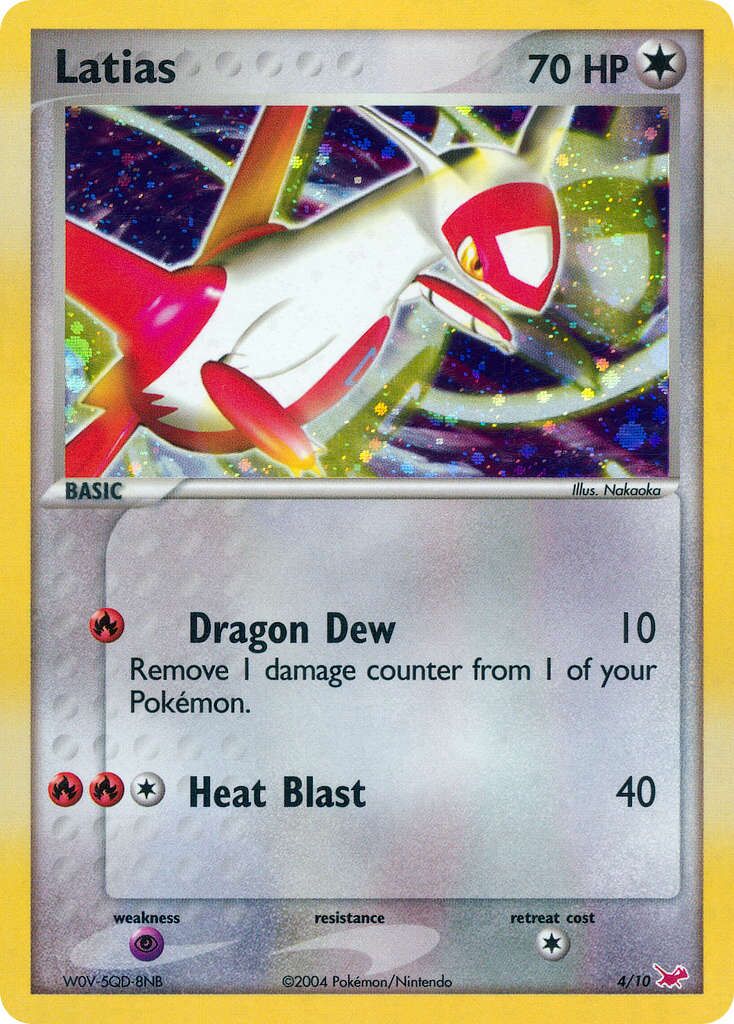 Latias 004/11 — EX trainer Kit (Latias) (English Pokémon TCG card)