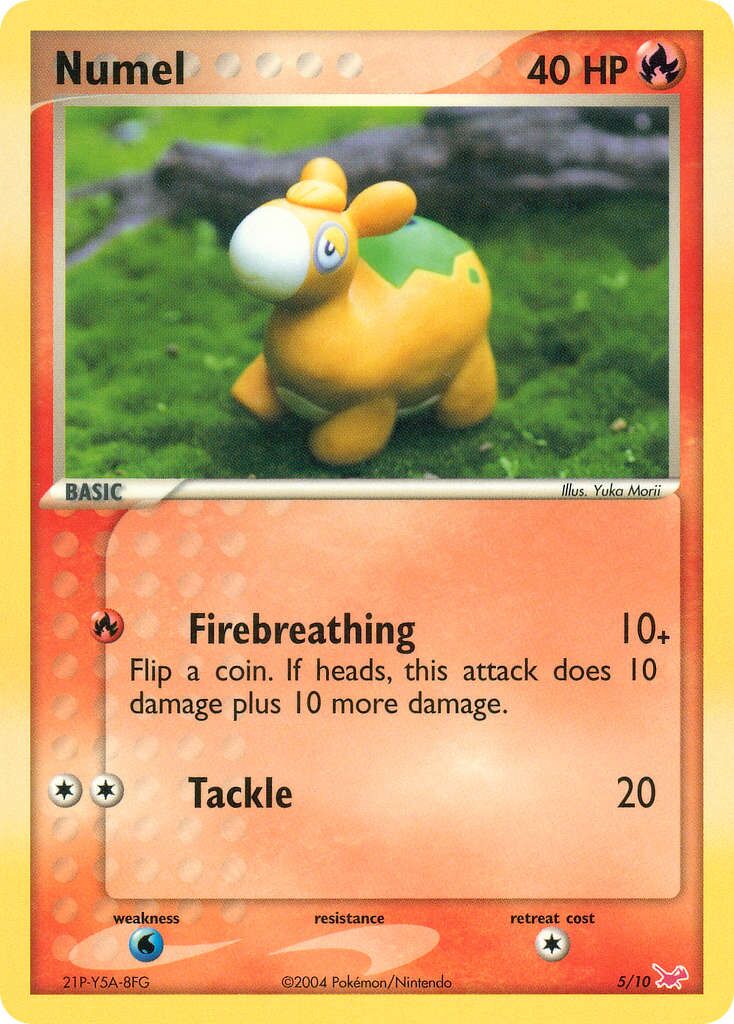 Numel 005/11 — EX trainer Kit (Latias) (English Pokémon TCG card)